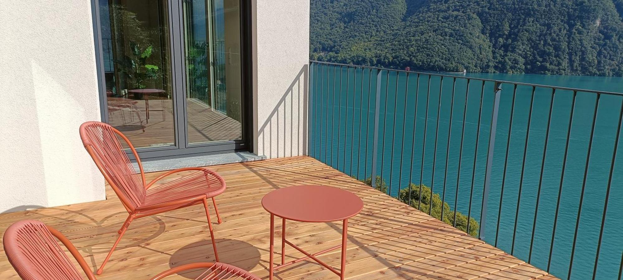 Vista Lago Con Giardino Apartment Lugano Exterior photo